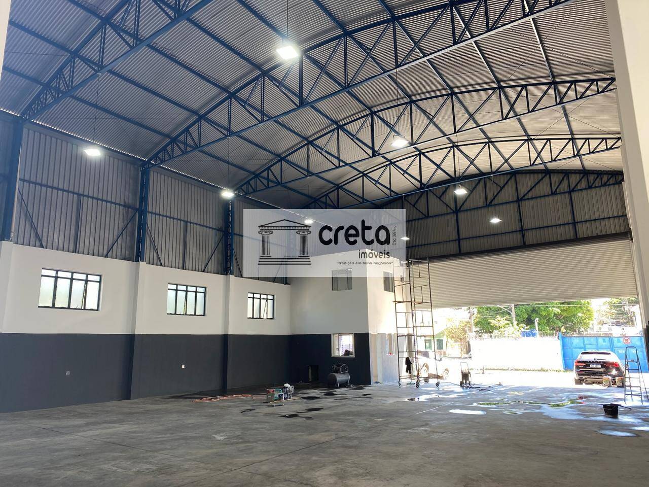 Depósito-Galpão, 366 m² - Foto 1